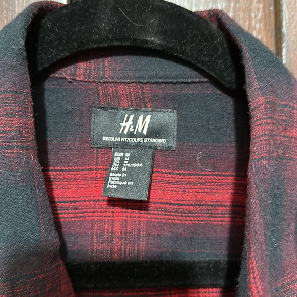 Men’s H&M flannel size M - Picture 3 of 5